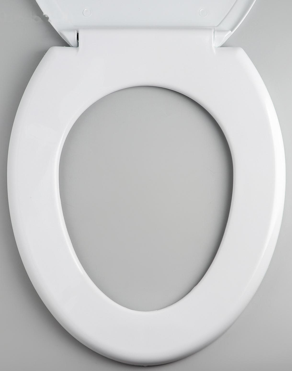 Сиденье для унитаза с крышкой «Декор. Белый мрамор», цвет белый