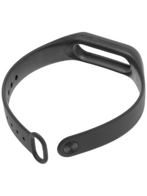 Ремешок для фитнес-браслета Mi Band 2 LuazON, черный