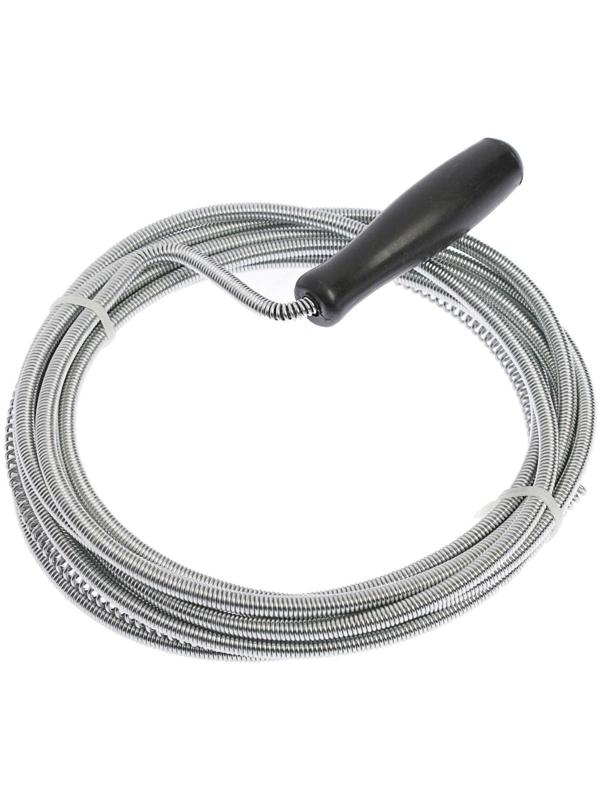 Трос сантехнический ZEIN engr, оцинкованный, с ручкой, d=5 мм, L=3,5 м