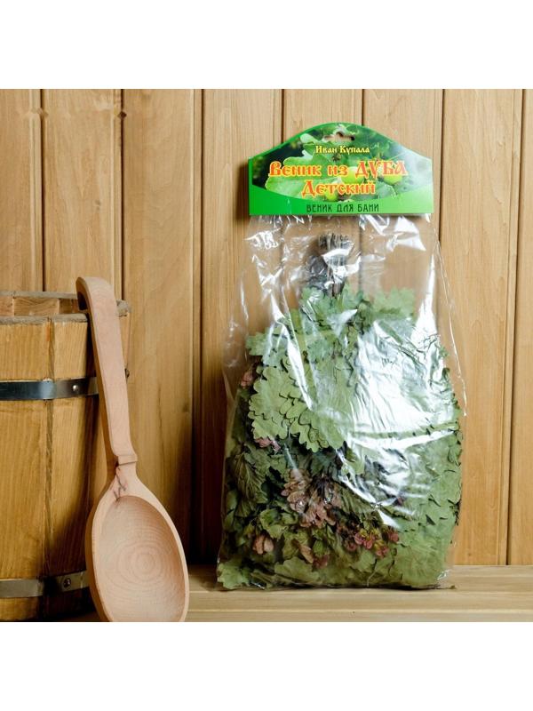 Веник для бани дубовый 