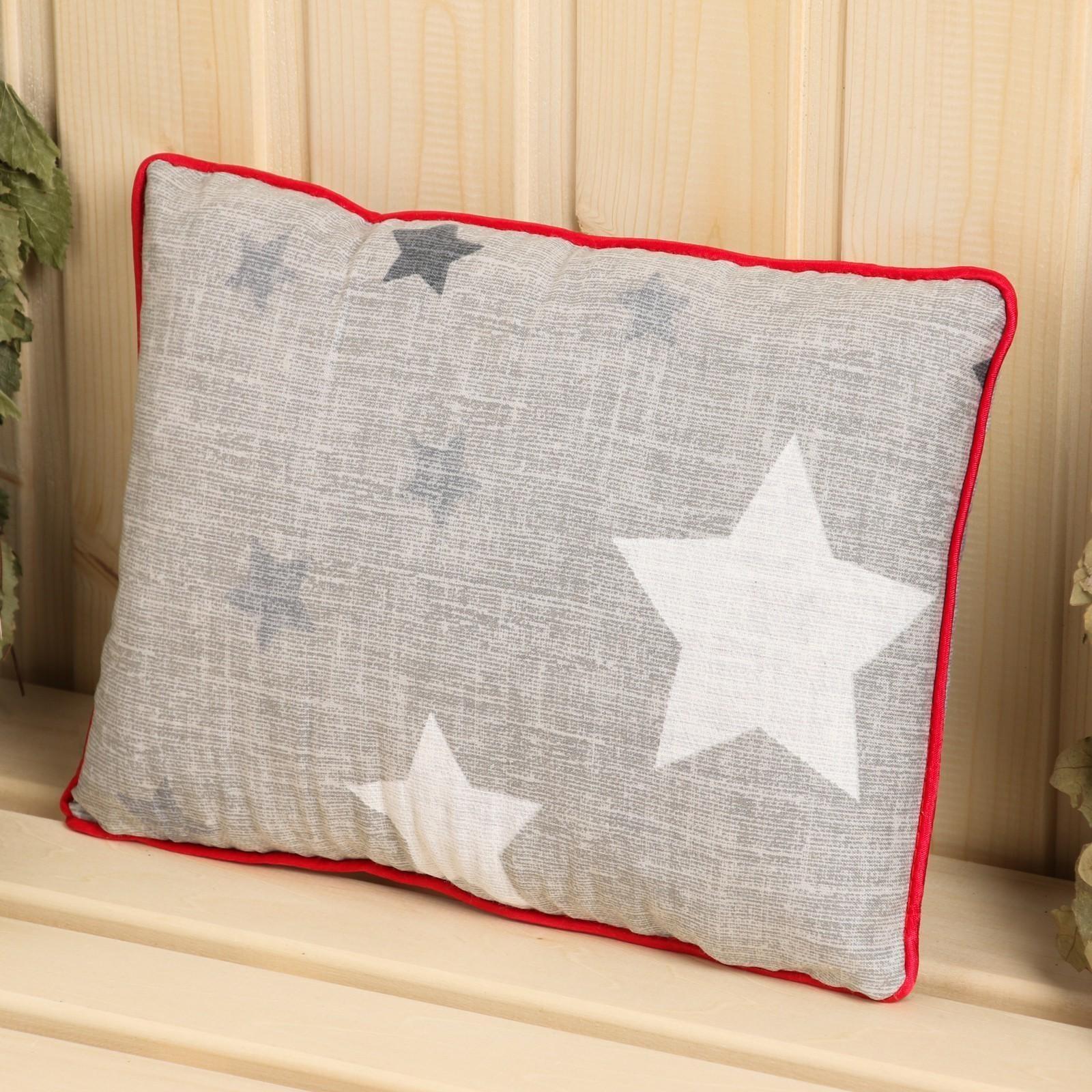 Подушка из стружки можжевельника, 29×24 см