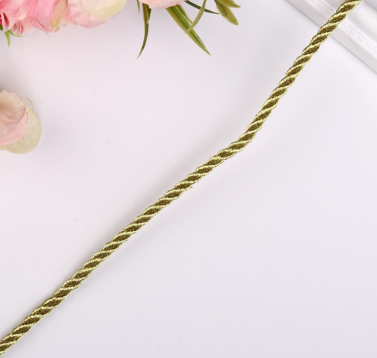 Тесьма декоративная шнур 