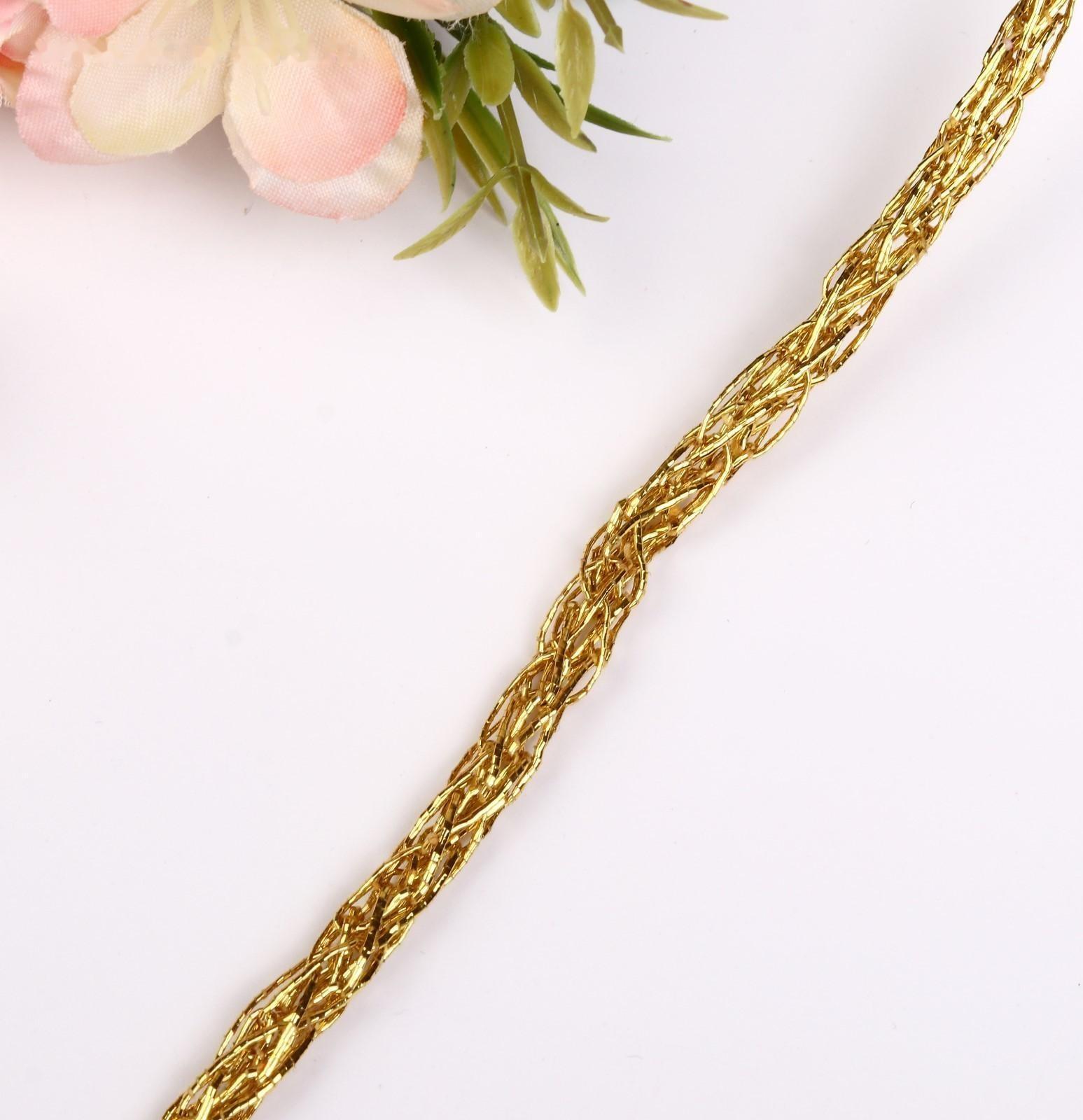 Тесьма декоративная шнур 