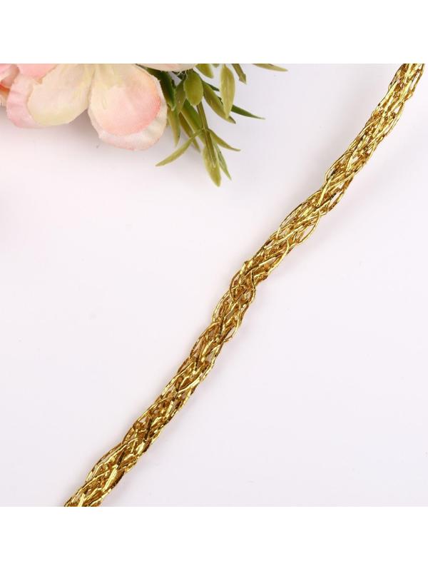 Тесьма декоративная шнур 