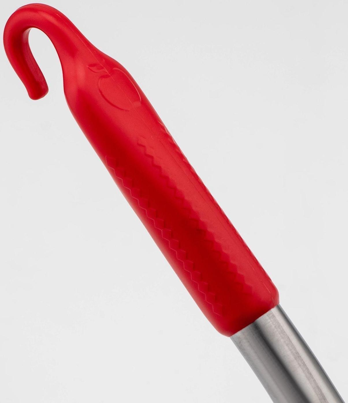 Ковш из нержавеющей стали, 1 л, пластиковая ручка, цвет ручки МИКС