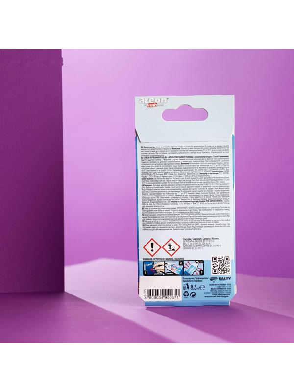 Ароматизатор на зеркало Areon Refreshment гелевый, лимон