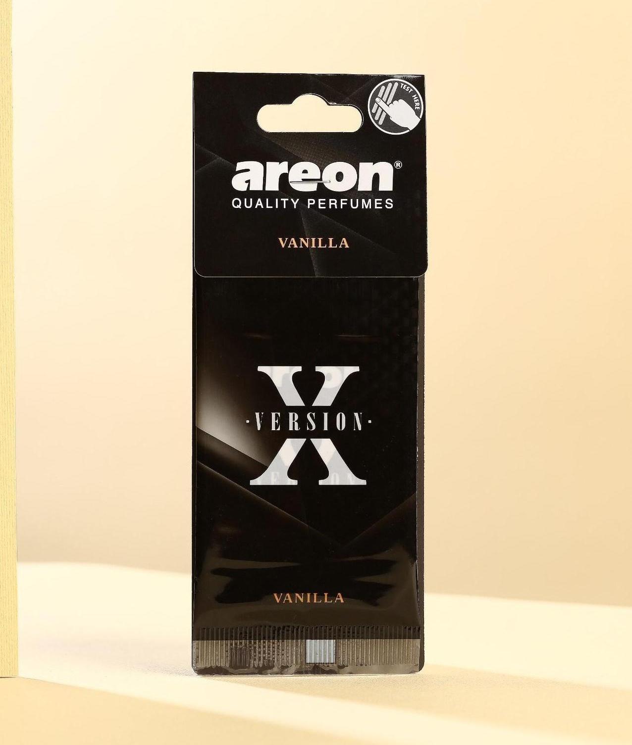 Ароматизатор на зеркало Areon Refreshment X-Version ваниль 704-045-XV2