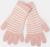 Перчатки для девочки удлинённые, розовый, размер 14