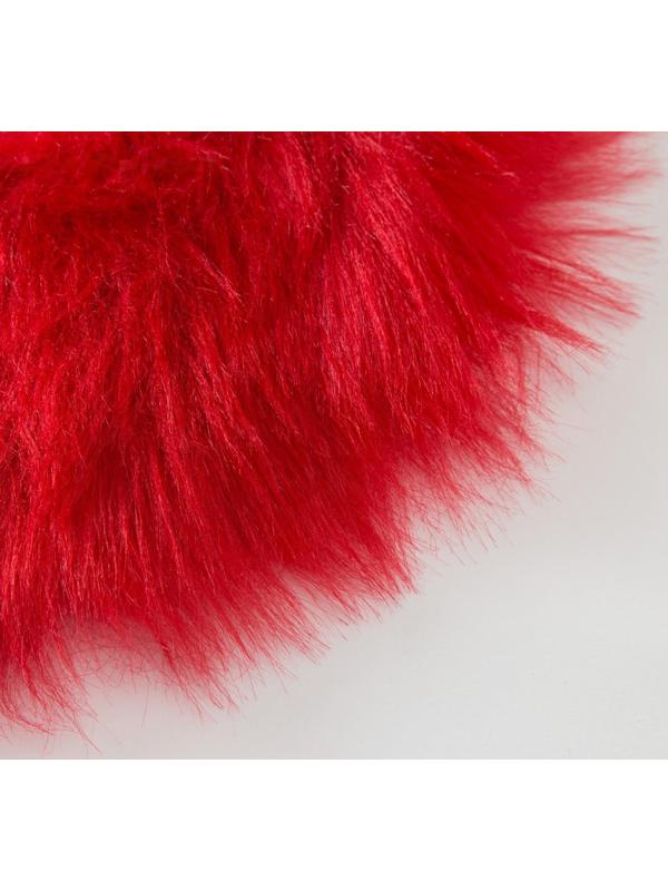 Сидушка на стул меховая Доляна 