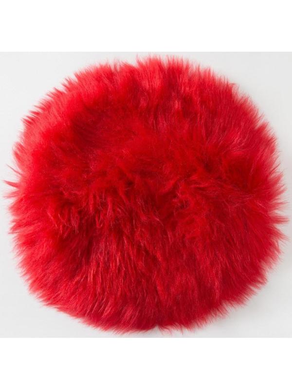 Сидушка на стул меховая Доляна 