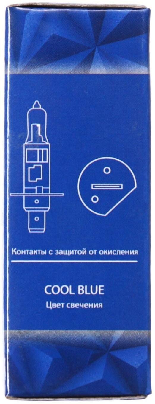 Галогенная лампа Cartage Cool Blue H1, 12 В, 55 Вт +30%