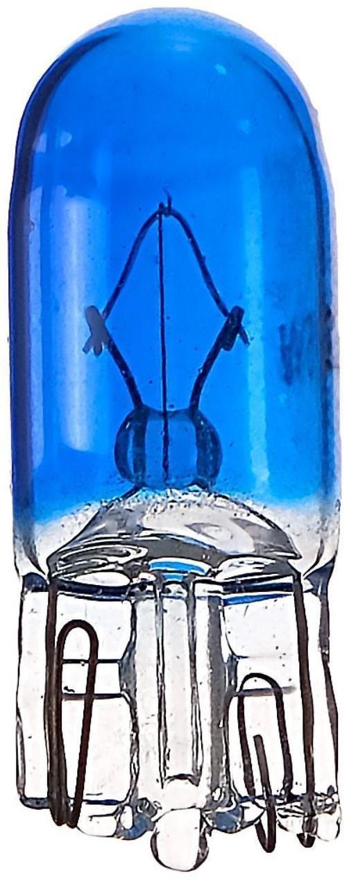 Галогенная лампа Cartage BLUE T10 W5W, 12 В, 5 Вт, набор 10 шт