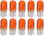 Галогенная лампа Cartage  ORANGE T10 W5W, 5 Вт, 12 В, набор 10 шт