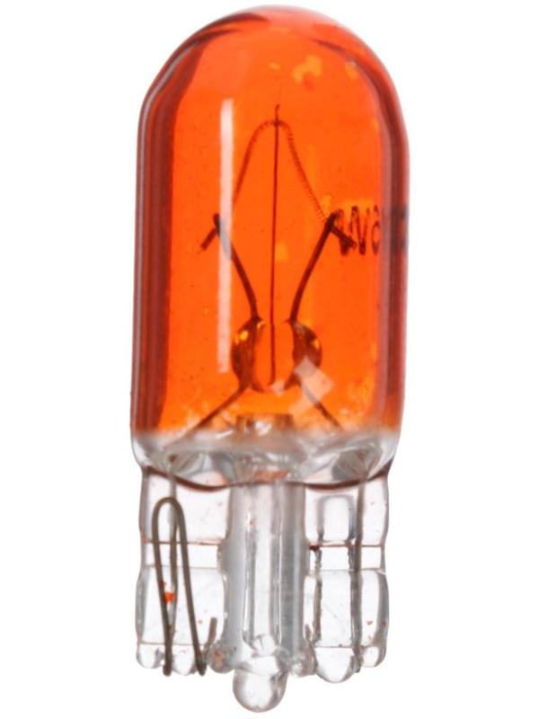 Галогенная лампа Cartage  ORANGE T10 W5W, 5 Вт, 12 В, набор 10 шт