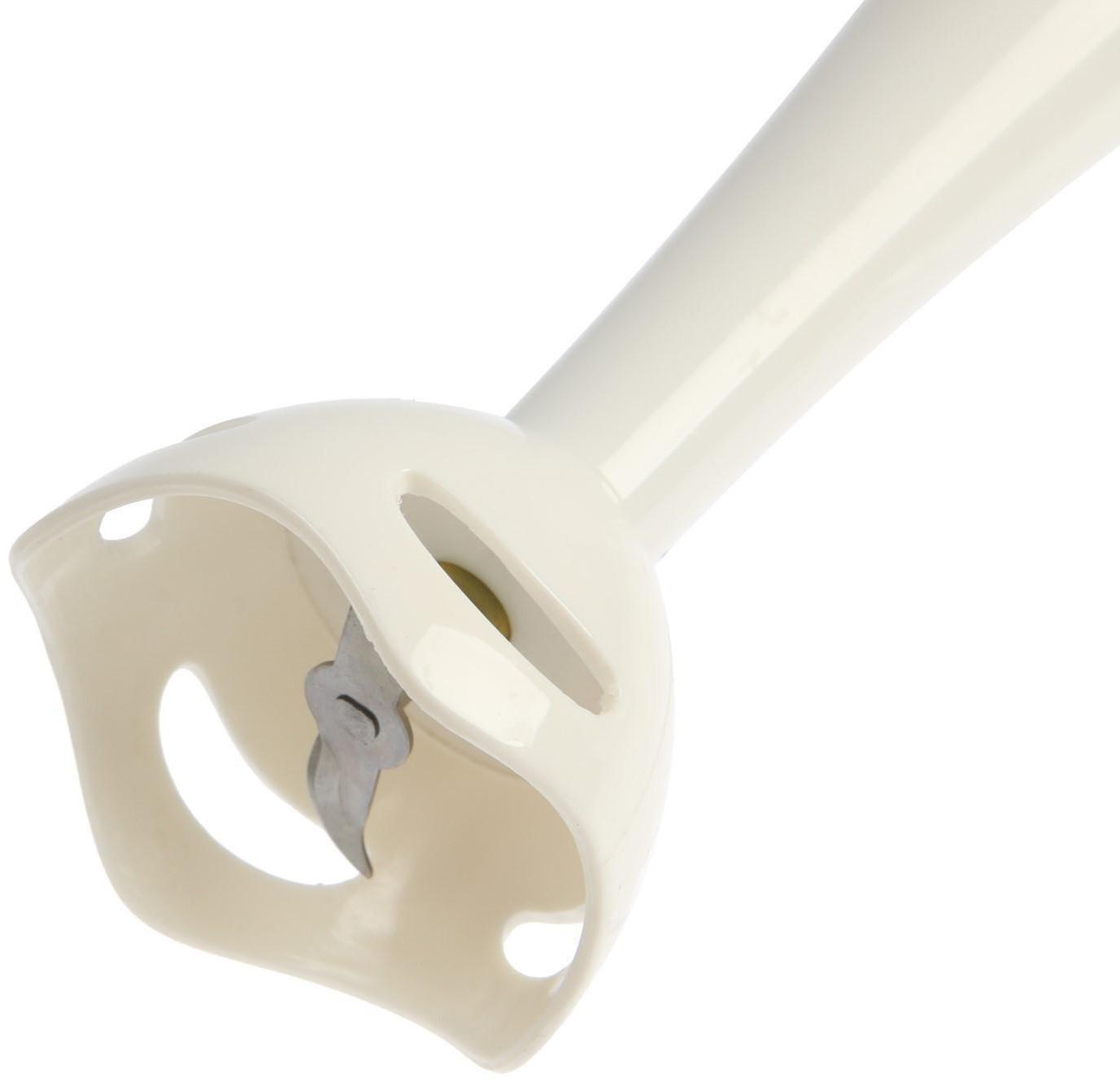 Блендер Luazon LBR-25, погружной, 300 Вт, 2 скорости, бело-зеленый