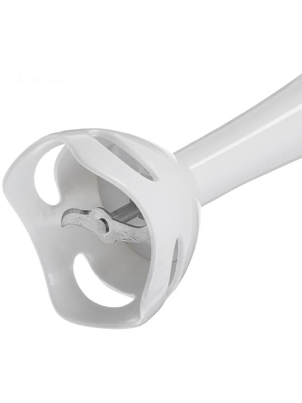 Блендер Luazon LBR-26, погружной, 300 Вт, 0.6 л, 2 скорости, бело-зеленый