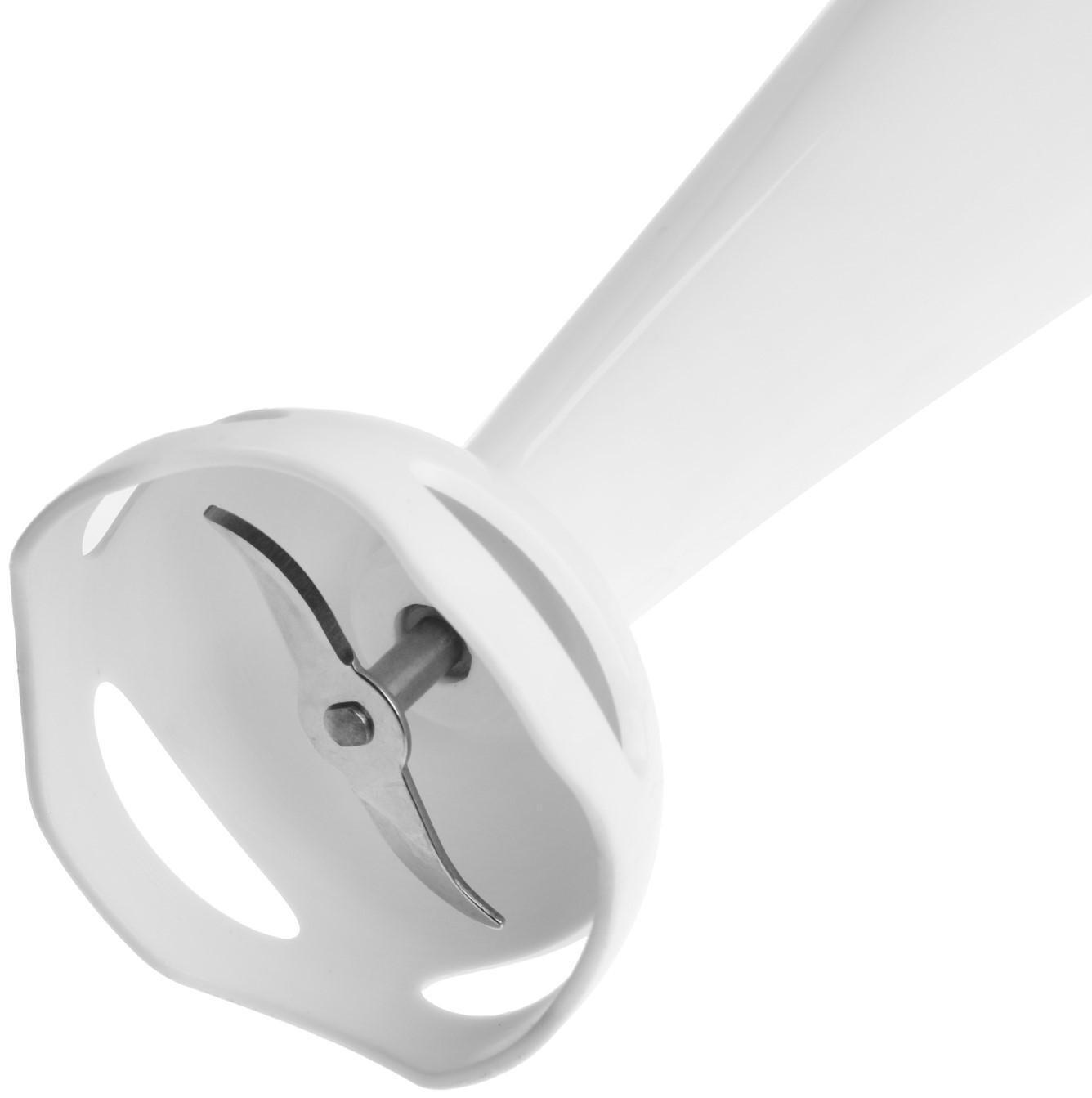 Блендер Luazon LBR-24, погружной, 250 Вт, 0.6 л, 1 скорость, бело-фиолетовый