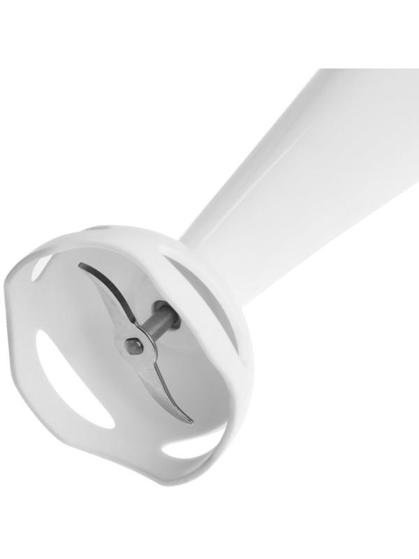 Блендер Luazon LBR-24, погружной, 250 Вт, 0.6 л, 1 скорость, бело-фиолетовый