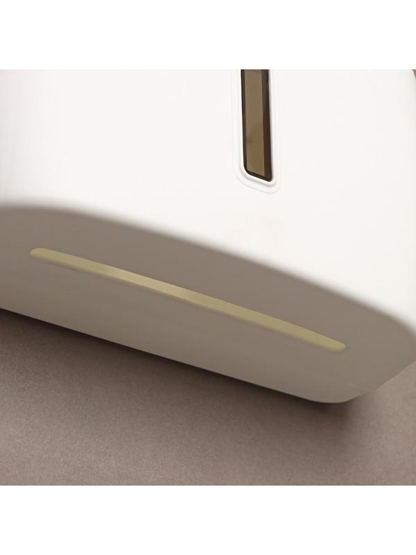 Диспенсер для бумажных полотенец в листах, пластик, цвет белый