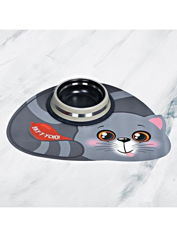 Коврик под миску «Вку-у-усно!» 35х28 см