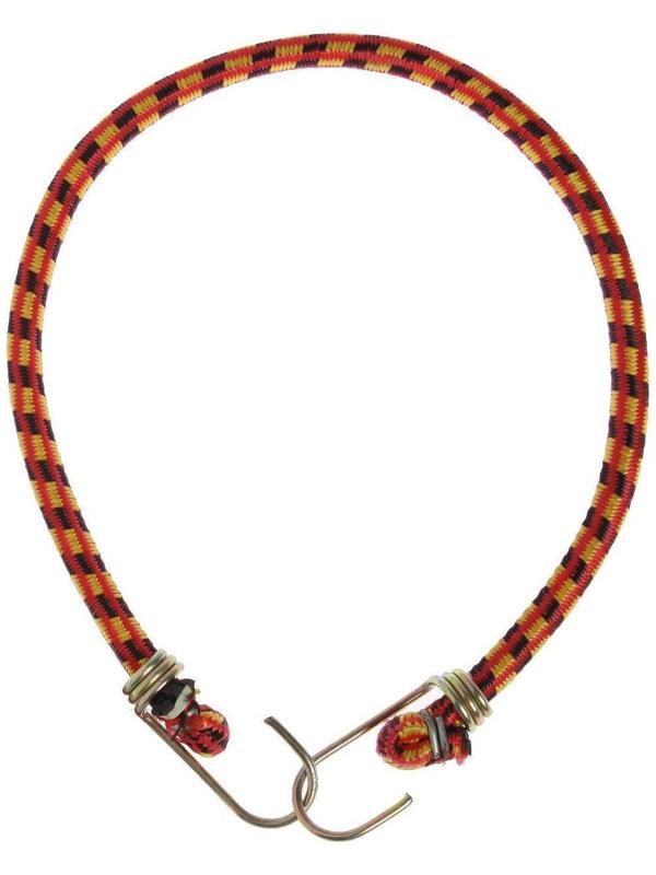 Резинка крепления TORSO 60 см, d 10 мм, металлические крючки, микс