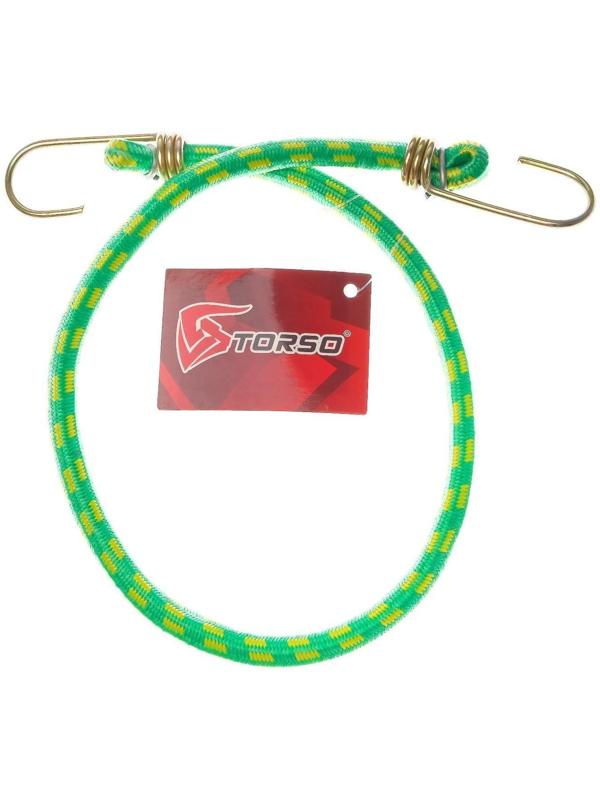 Резинка крепления TORSO 60 см, d 10 мм, металлические крючки, микс