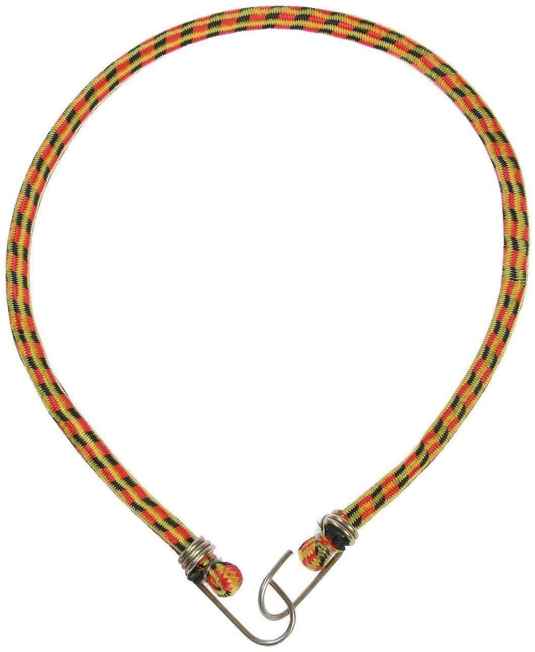 Резинка крепления TORSO 80 см, d 10 мм, металлические крючки, микс