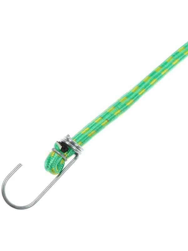 Резинка крепления TORSO 80 см, d 10 мм, металлические крючки, микс