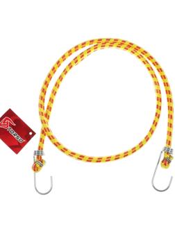 Резинка крепления TORSO 120 см, d 10 мм, металлические крючки, микс