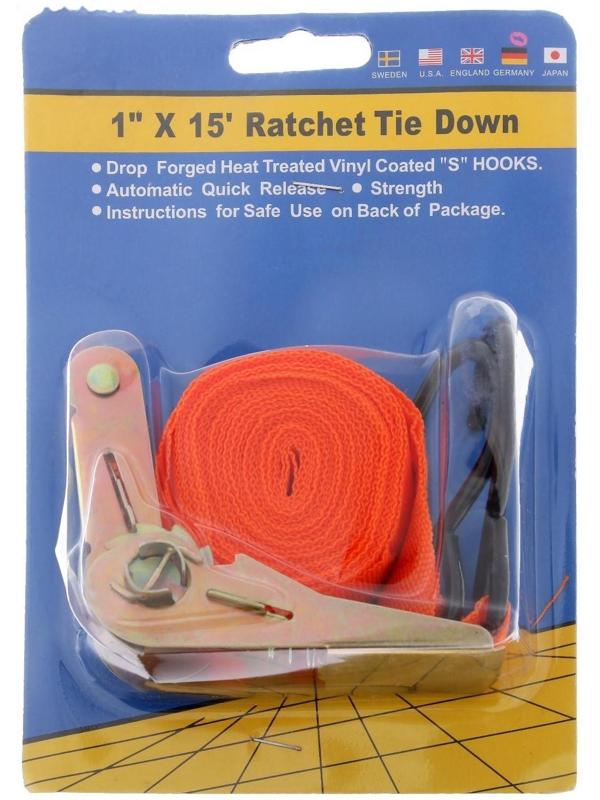 Стяжка груза 4 м, ширина ленты 25 мм, 500 кг