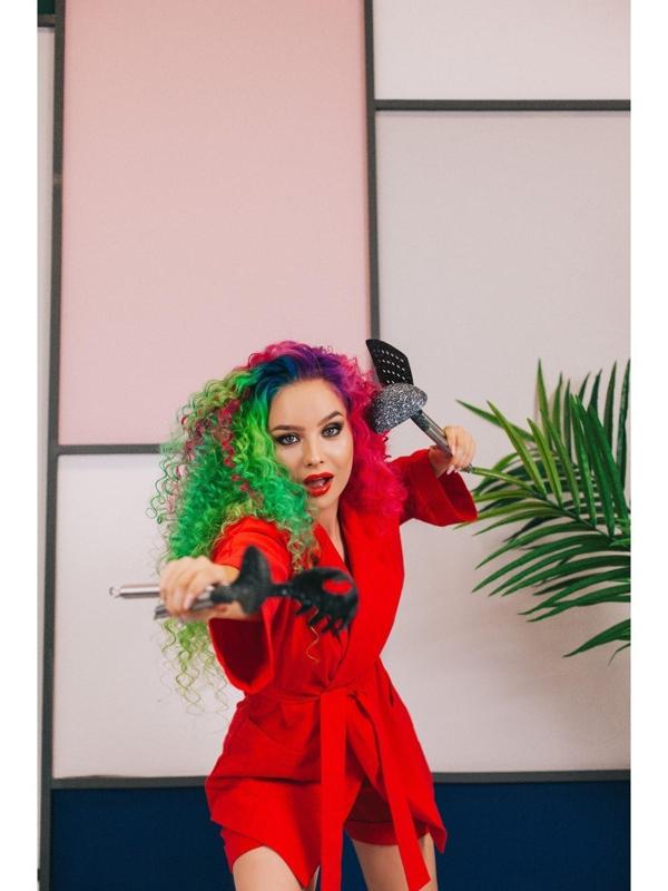 Лопатка кулинарная Доляна «Фернан», 33 см, с прорезями, цвет чёрный