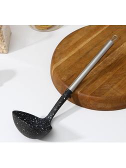 Половник Доляна «Фернан», 30 см, цвет чёрный