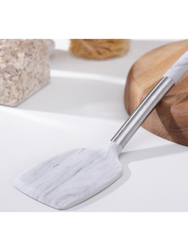 Лопатка Доляна «Шанти», 35 см, цвет серый