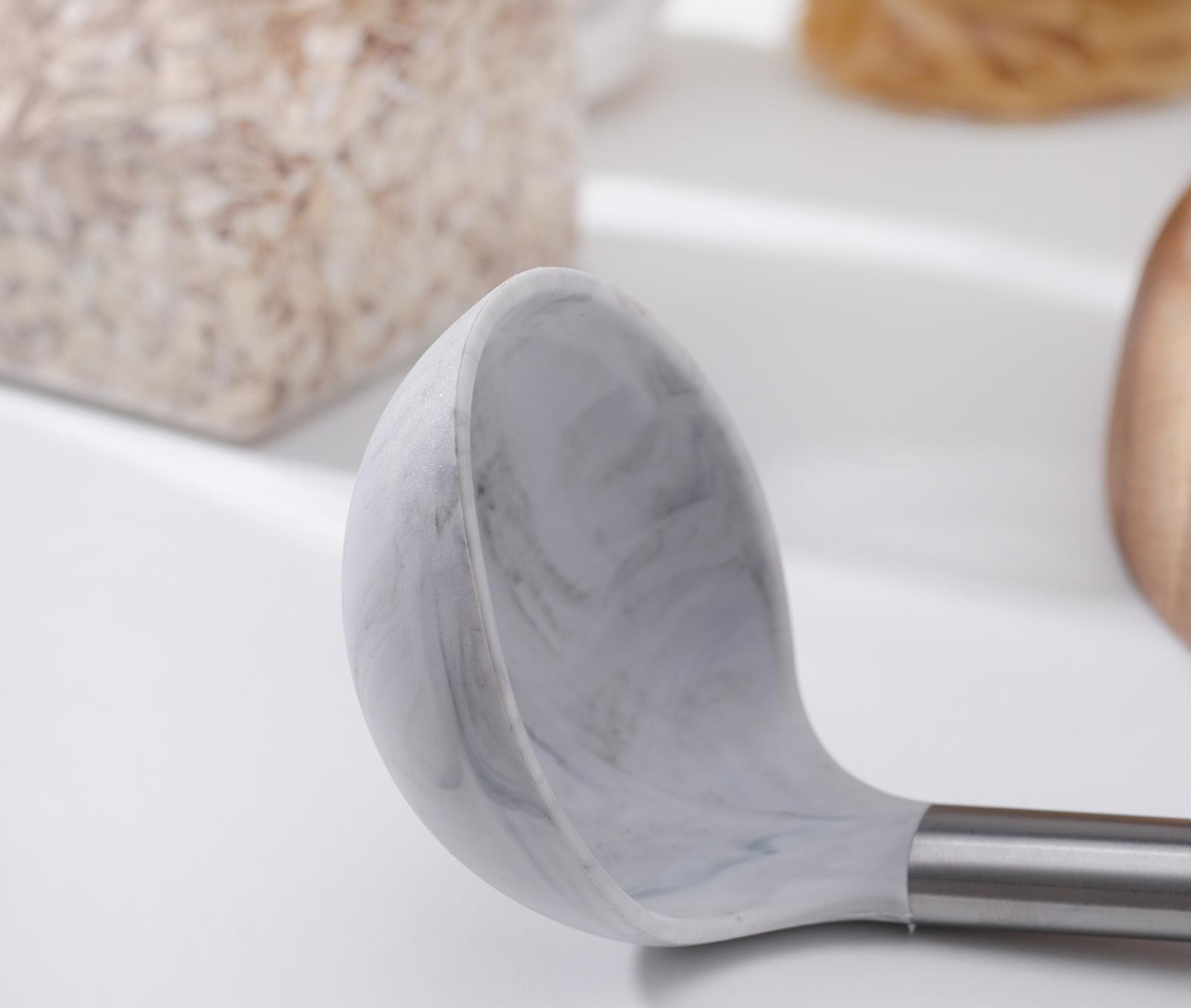 Половник Доляна «Шанти», 29,5 см, цвет серый