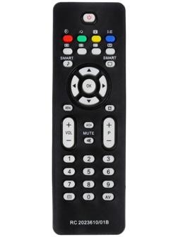 Пульт дистанционного управления LuazON KDL-0046 для телевизоров Philips, 36 кнопок, чёрный