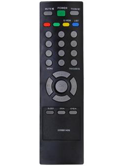 Пульт дистанционного управления LuazON, для телевизоров LG, 27 кнопок, чёрный