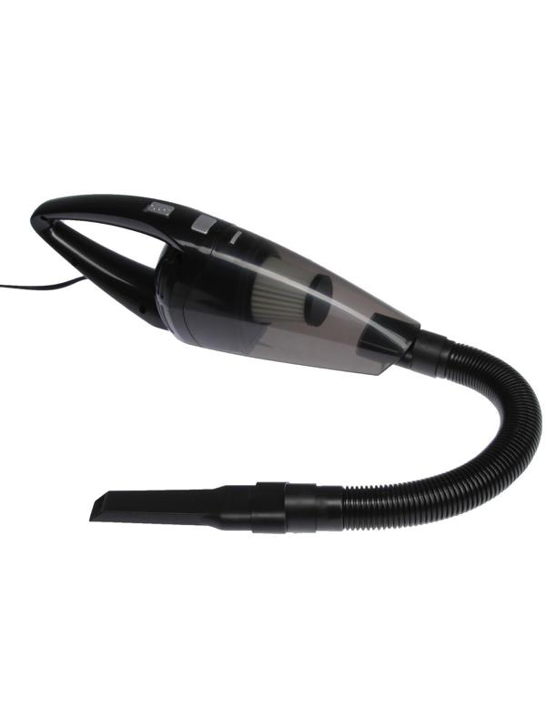 Пылесос автомобильный CYCLONE TURBO 100 Вт, 12 В, 5 насадок, черный