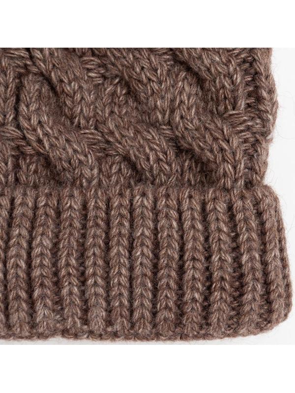 Шапка женская , цвет кофе, размер 56-58