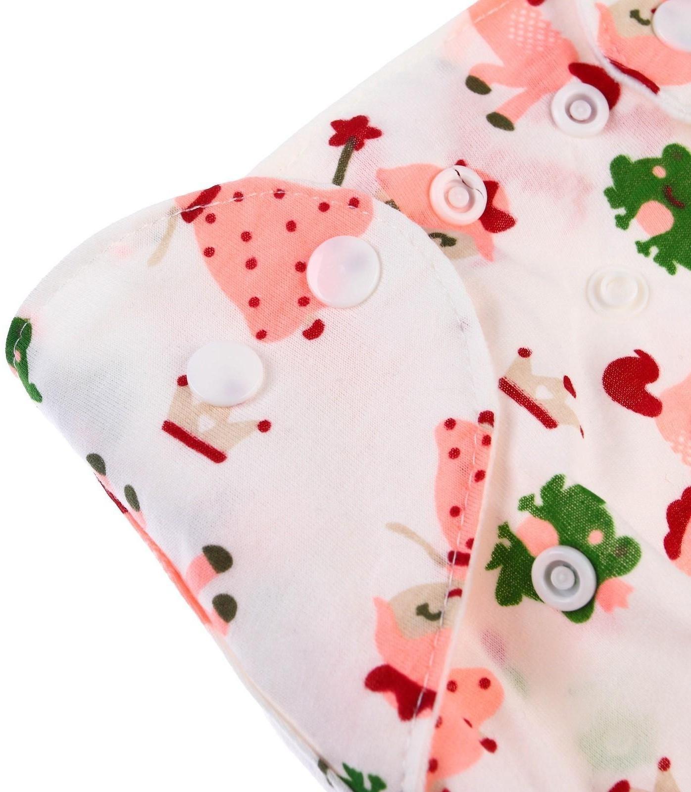 Многоразовый подгузник с вкладышем «Единорог»