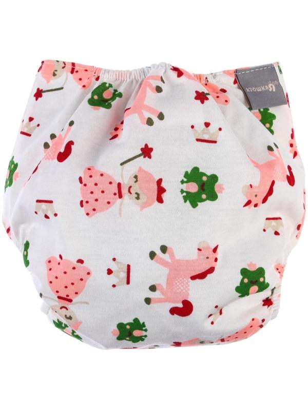 Многоразовый подгузник с вкладышем «Единорог»
