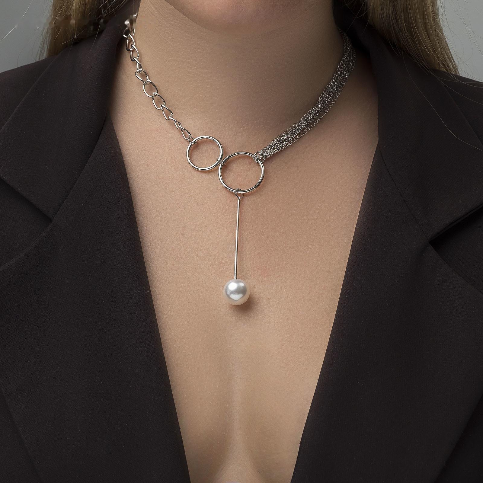 Кулон с жемчугом 