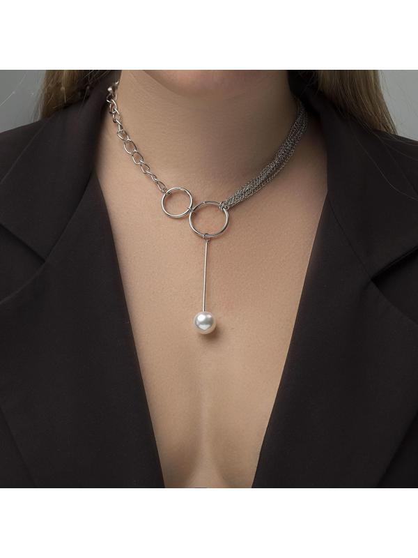 Кулон с жемчугом 