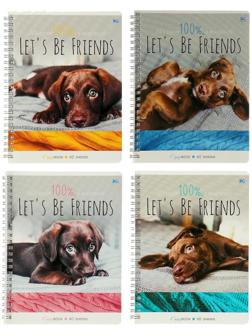 Тетрадь 60 листов в линию на гребне 