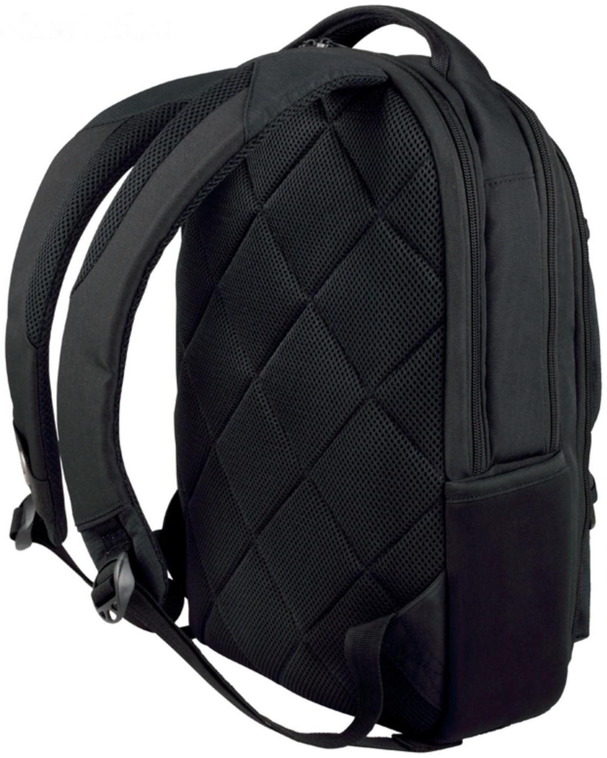 Рюкзак молодёжный Wenger, 43 х 32 х 21 см, эргономичная спинка, отделение для ноутбука, чёрный