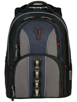 Рюкзак молодёжный Wenger, 46 х 35 х 23 см, эргономичная спинка, отделение для ноутбука, синий