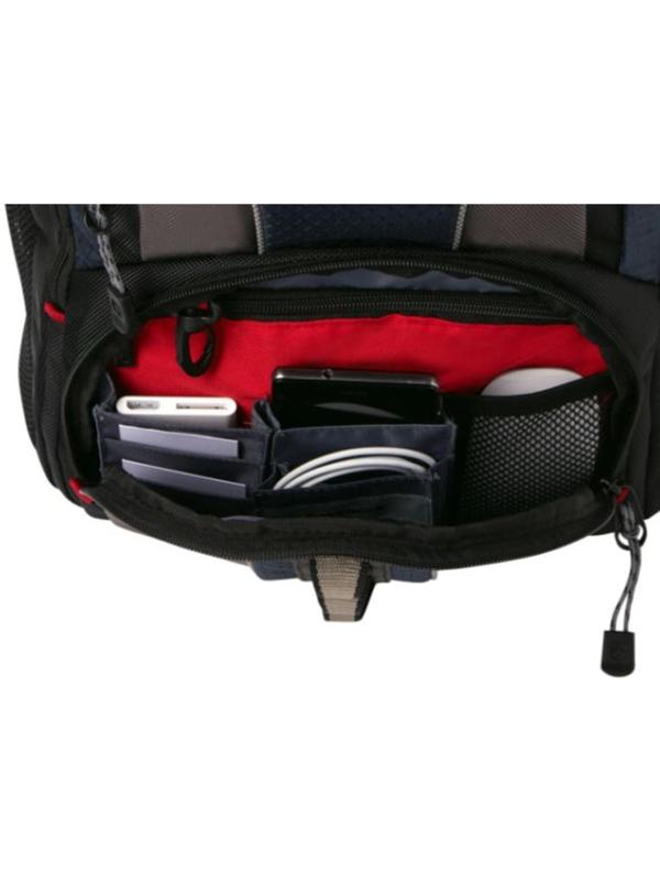 Рюкзак молодёжный Wenger, 46 х 35 х 23 см, эргономичная спинка, отделение для ноутбука, синий