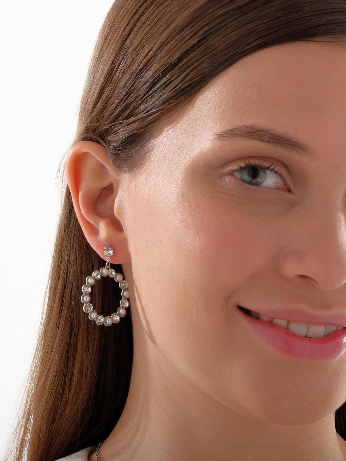 Гарнитур 2 предмета: серьги, кулон 