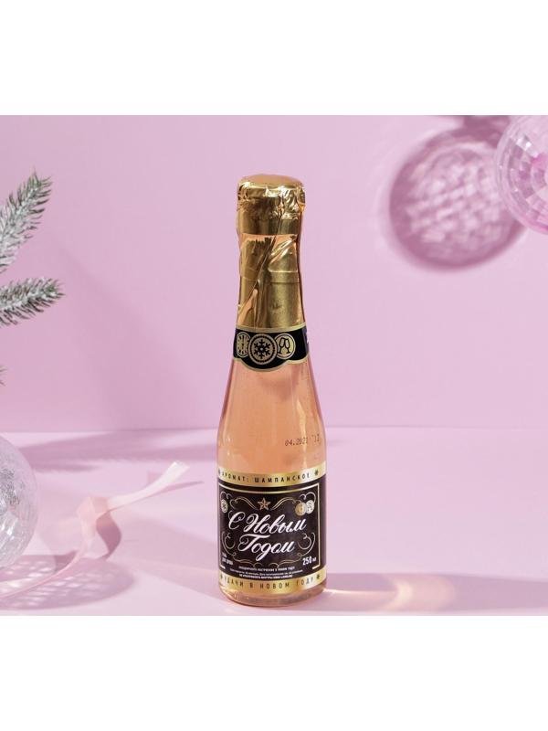 Гель для душа во флаконе шампанское 