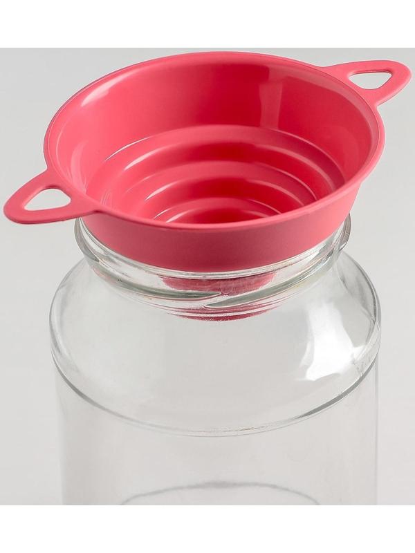 Воронка для банок 4 диаметра, верхний d=10 см, цвет МИКС