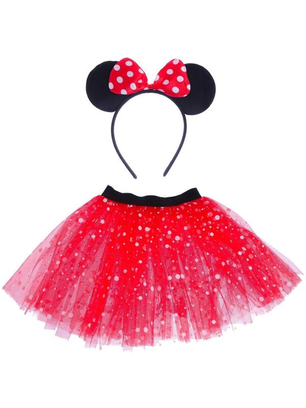 Карнавальный набор «Девочка», ободок, юбка двухслойная, 3-5 лет, цвета МИКС